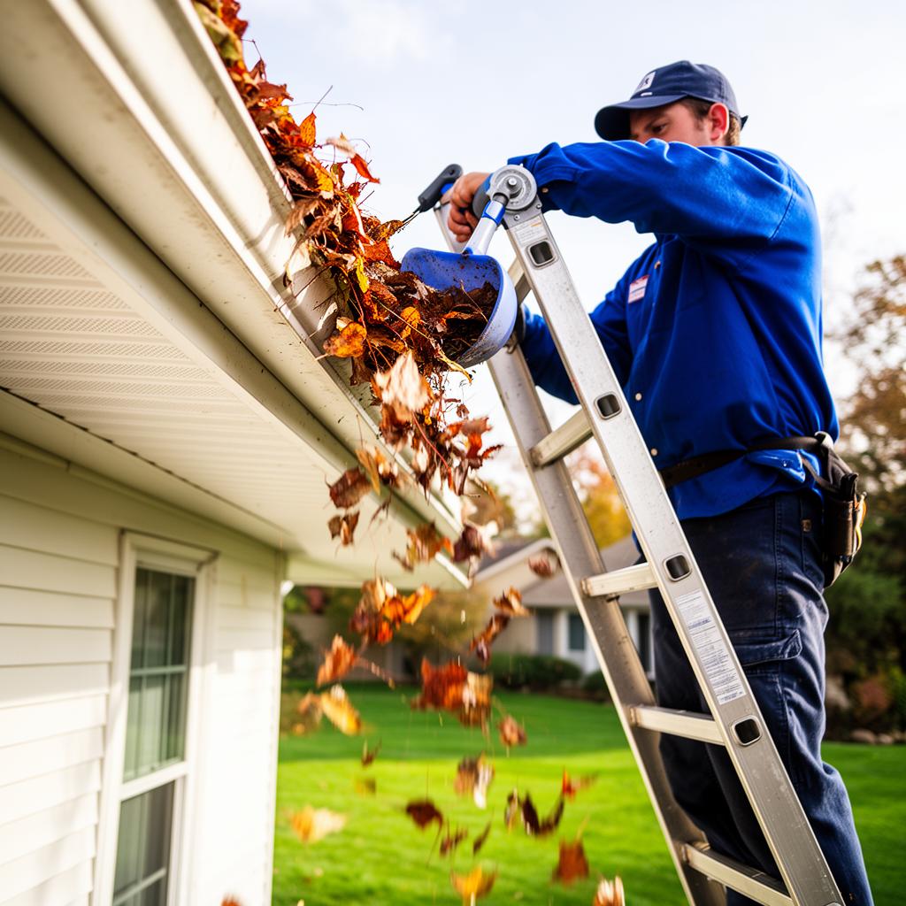 Gutter cleaning